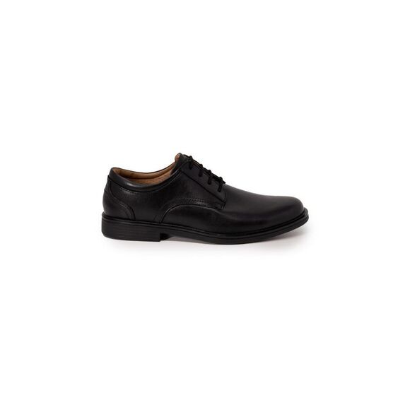 Clarks Black Leather Oxfords And Men's Derbies